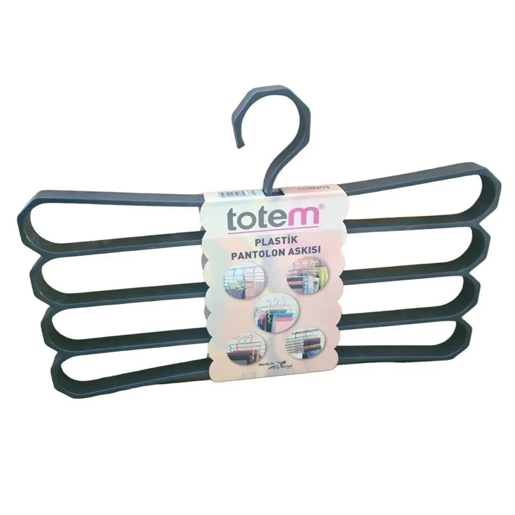 Totem Plastik Pantolon Askısı - Görsel 2