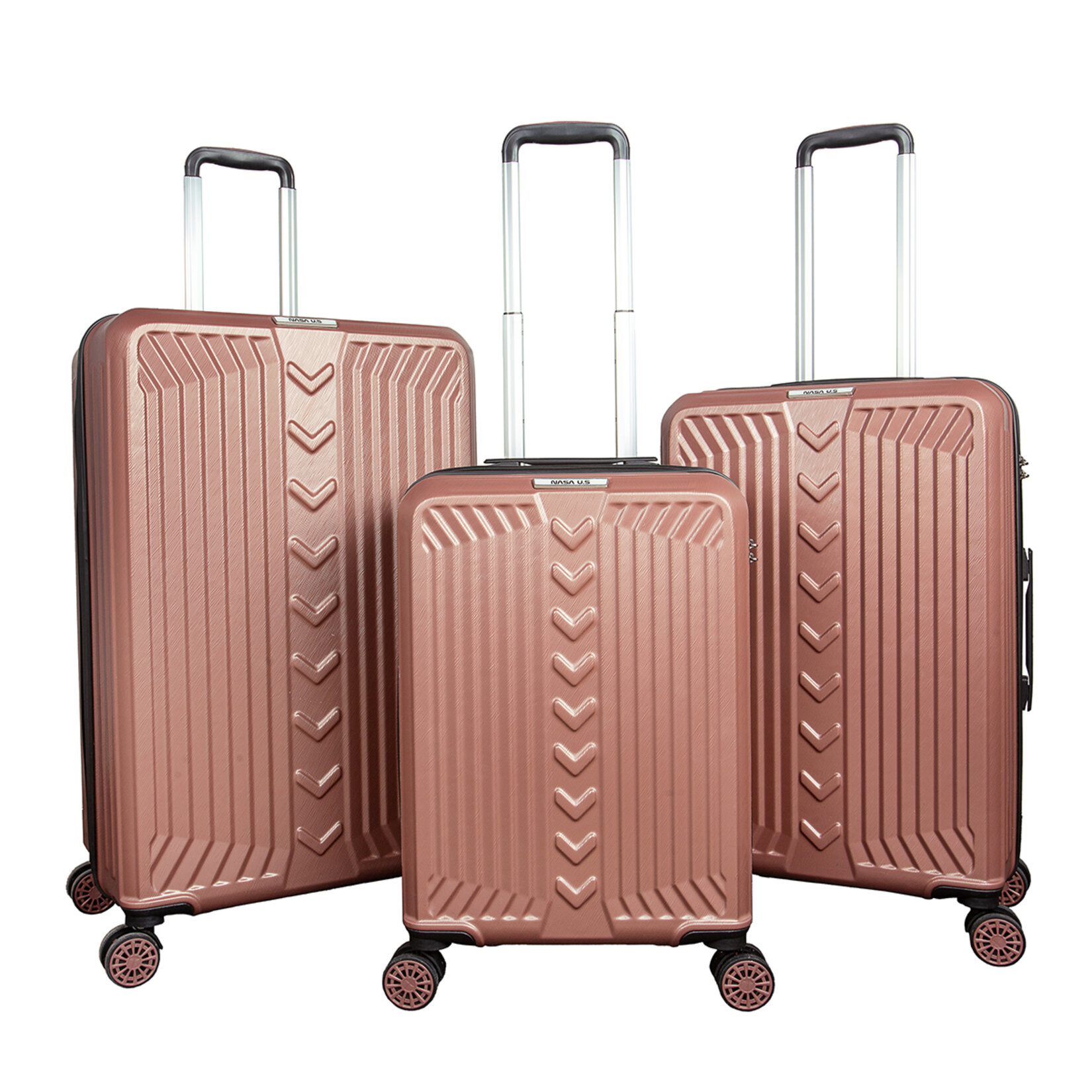 Nasa U.S X-Case Büyük Boy Valiz Rose Gold