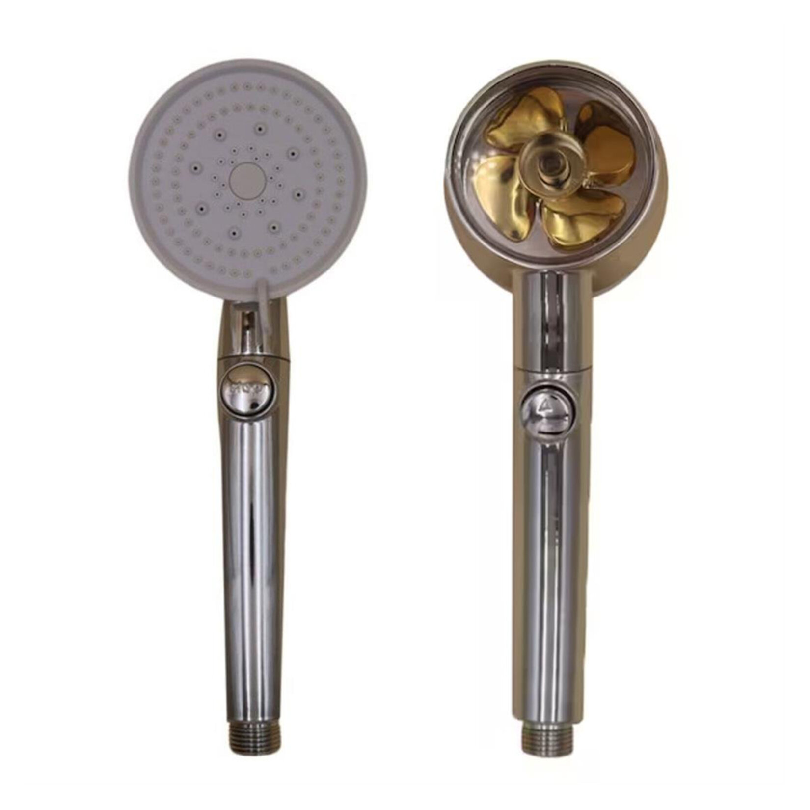 Kinetex Ayarlı Stoplu Turbo Fanlı Duş Başlığı - Görsel 2