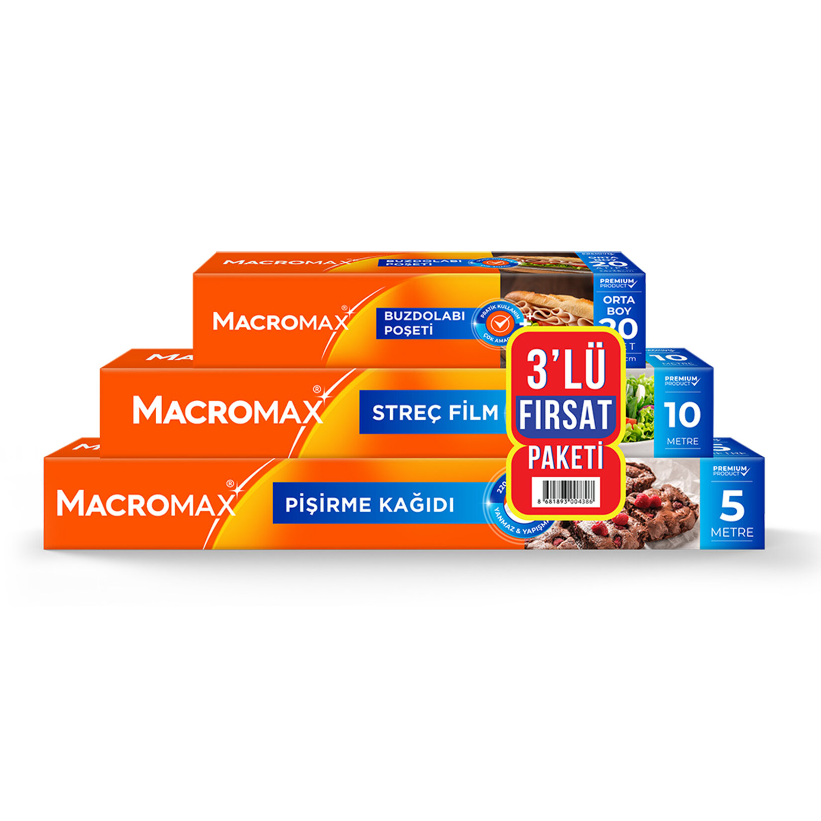 Macromax 3'lü Fırsat Paketi