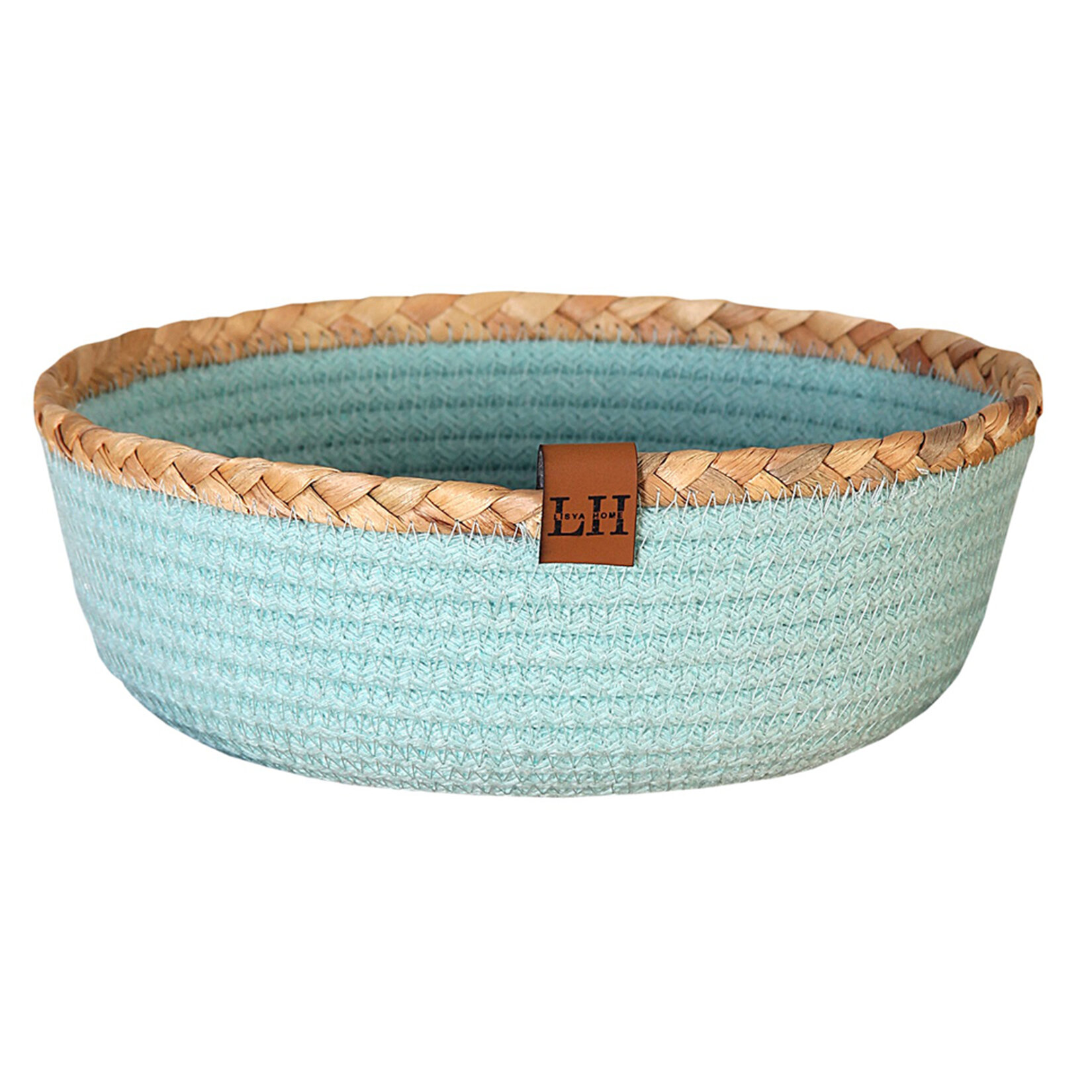 Lisya Home Naturel Hasır Örgülü Sepet - Görsel 3