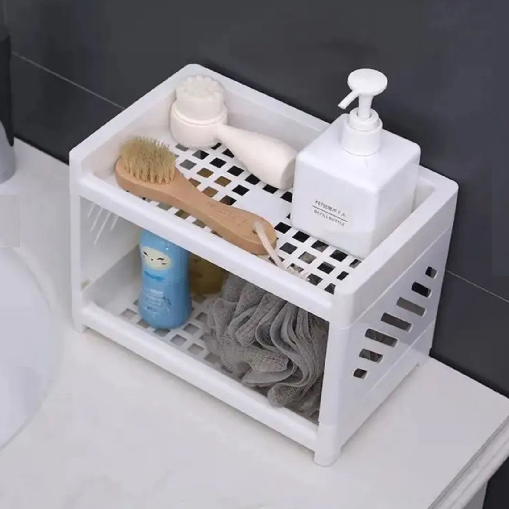 Tuffex Düzenleyici Raf 2 Katlı - Görsel 2