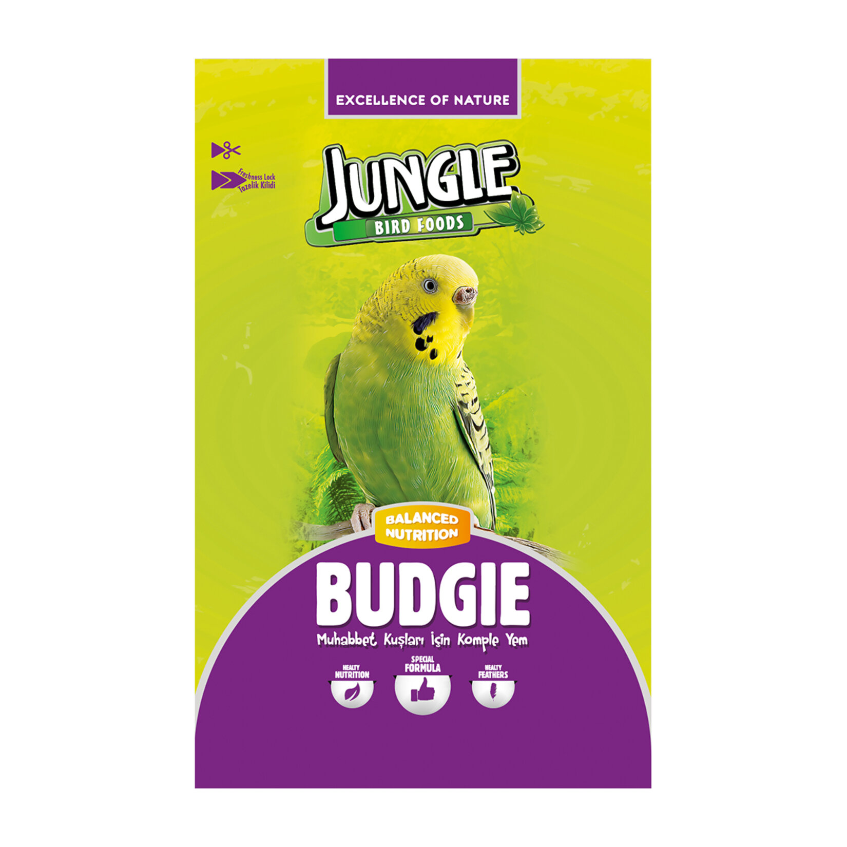 Jungle Muhabbet Kuşu Yemi 400 G - Görsel 1