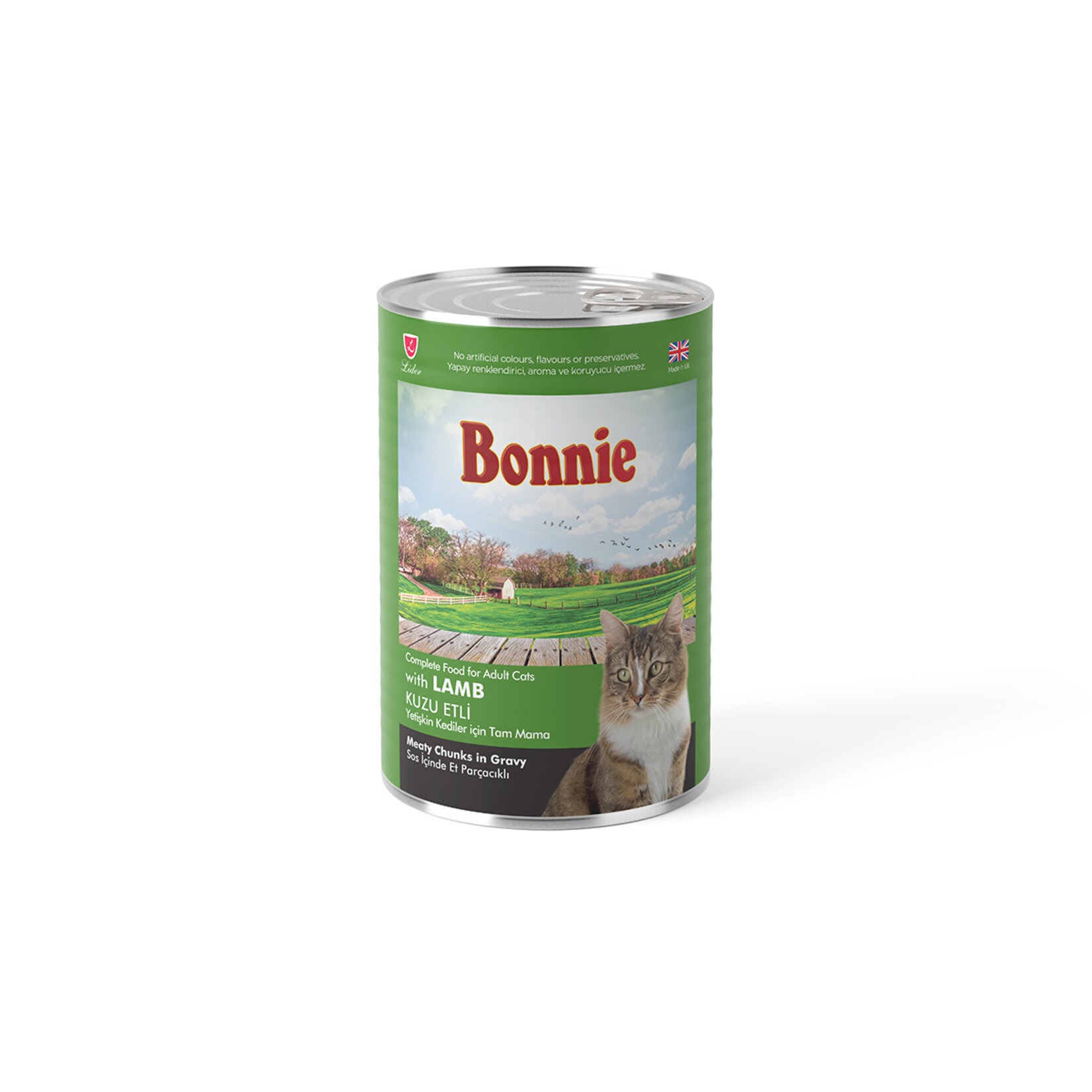 Bonnie Kuzu Etli Yetişkin Kedi Maması 400 G