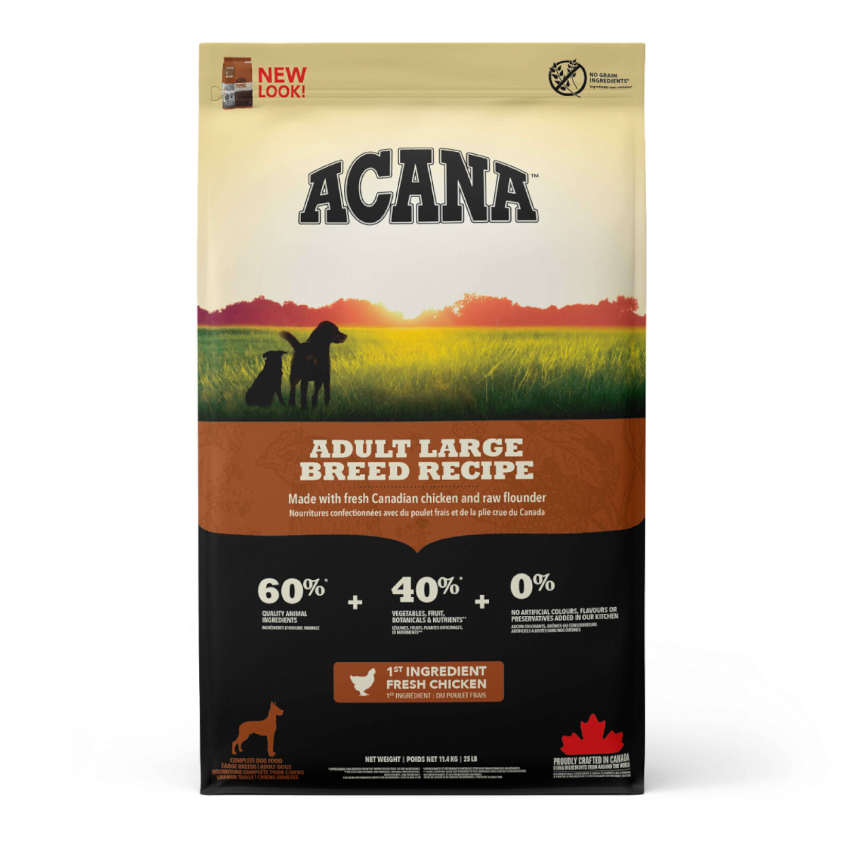 Acana Heritage Adult Large Breed Köpek Mama 11.4 Kg - Görsel 1