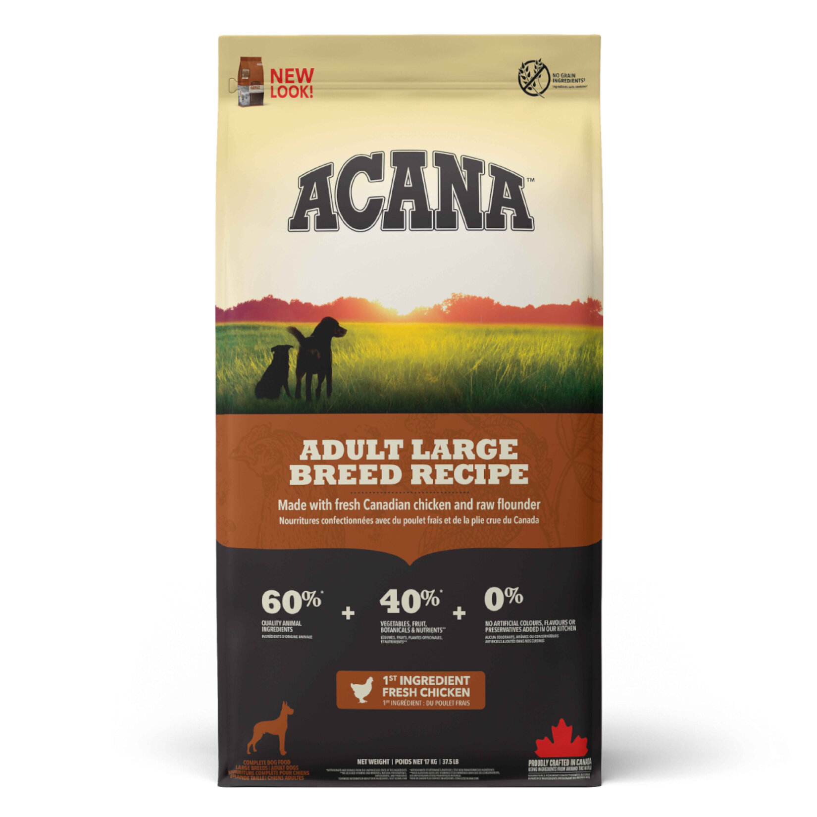 Acana Heritage Adult Large Breed Köpek Maması 17 Kg - Görsel 1