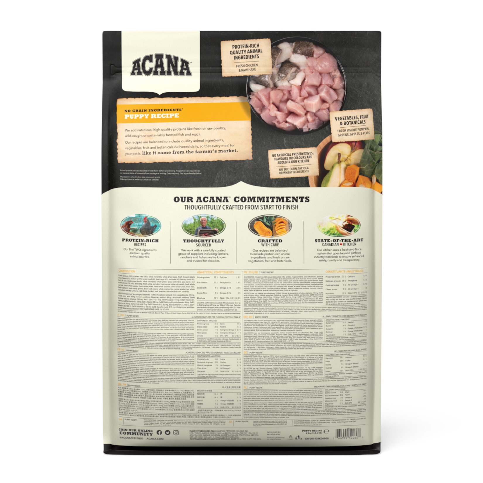 Acana Heritage Puppy Junior Yavru Köpek Maması 6 Kg - Görsel 2