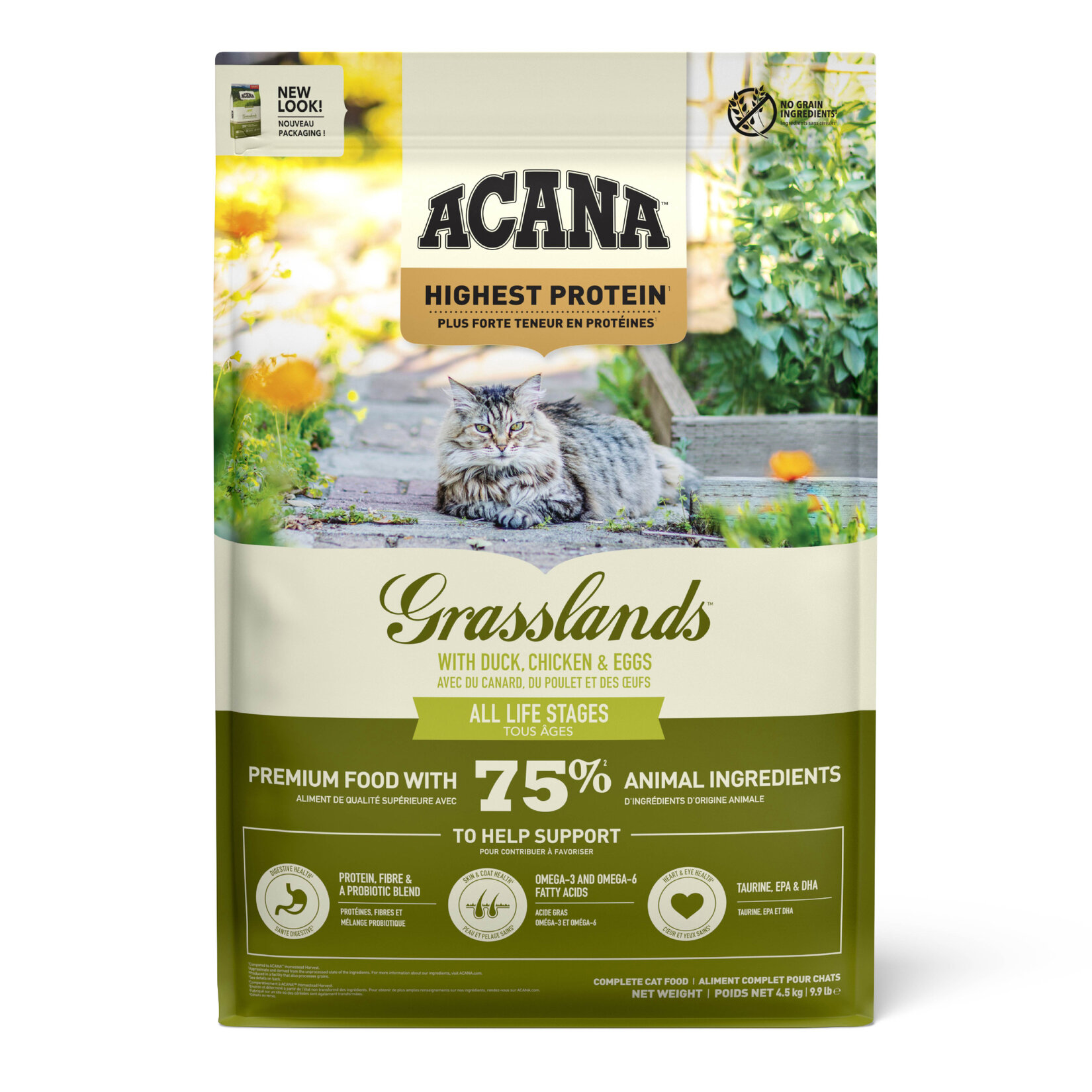 Acana Grasslands Kedi Maması 4.5 Kg - Görsel 1