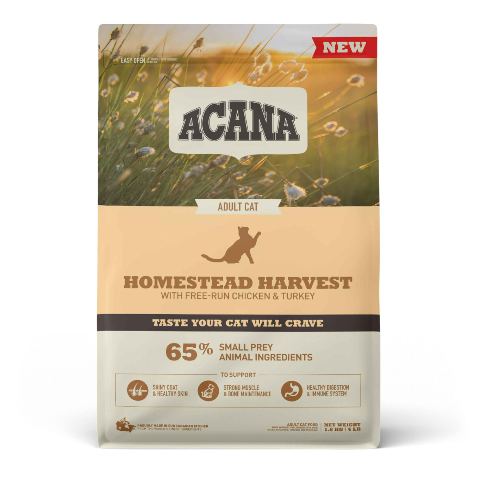 Acana Homestead Harvest Yetişkin Kedi Maması 1.8 Kg