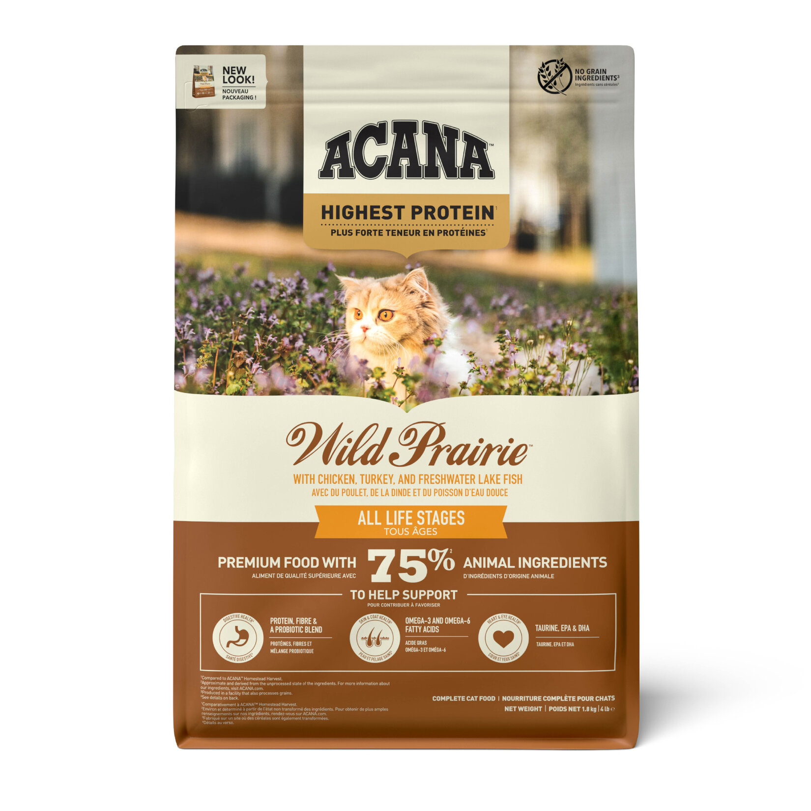 Acana Wild Prairie Kedi Maması 1.8 Kg - Görsel 1