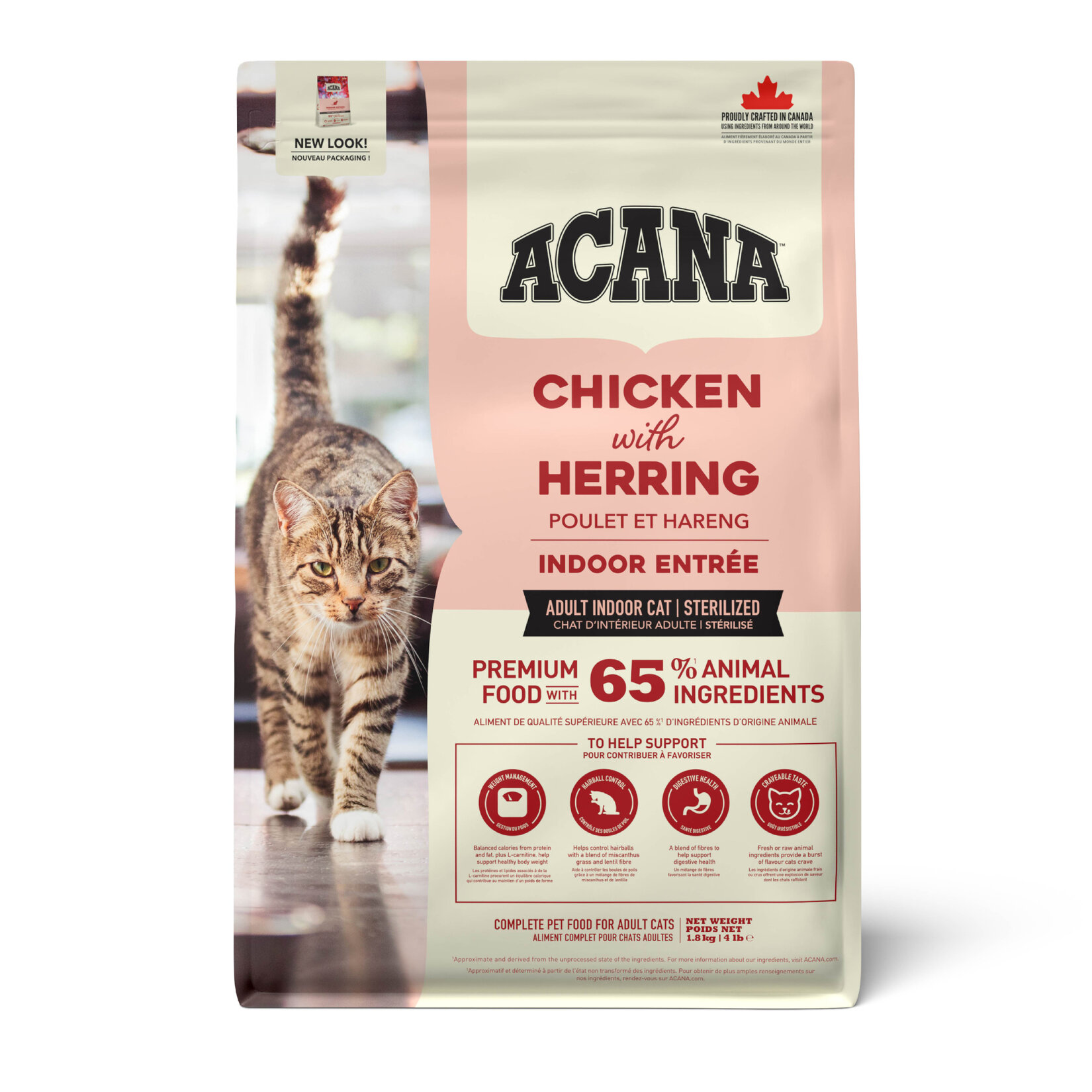 Acana Indoor Entree Sterilised Yetişkin Kedi Maması 1.8 Kg - Görsel 1
