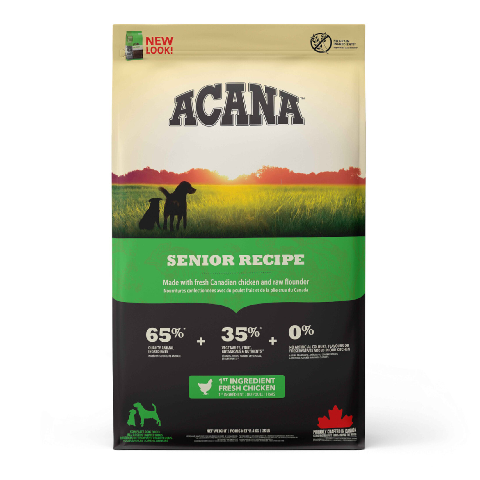 Acana Heritage Senior Yaşlı Köpek Maması 11.4 Kg - Görsel 1