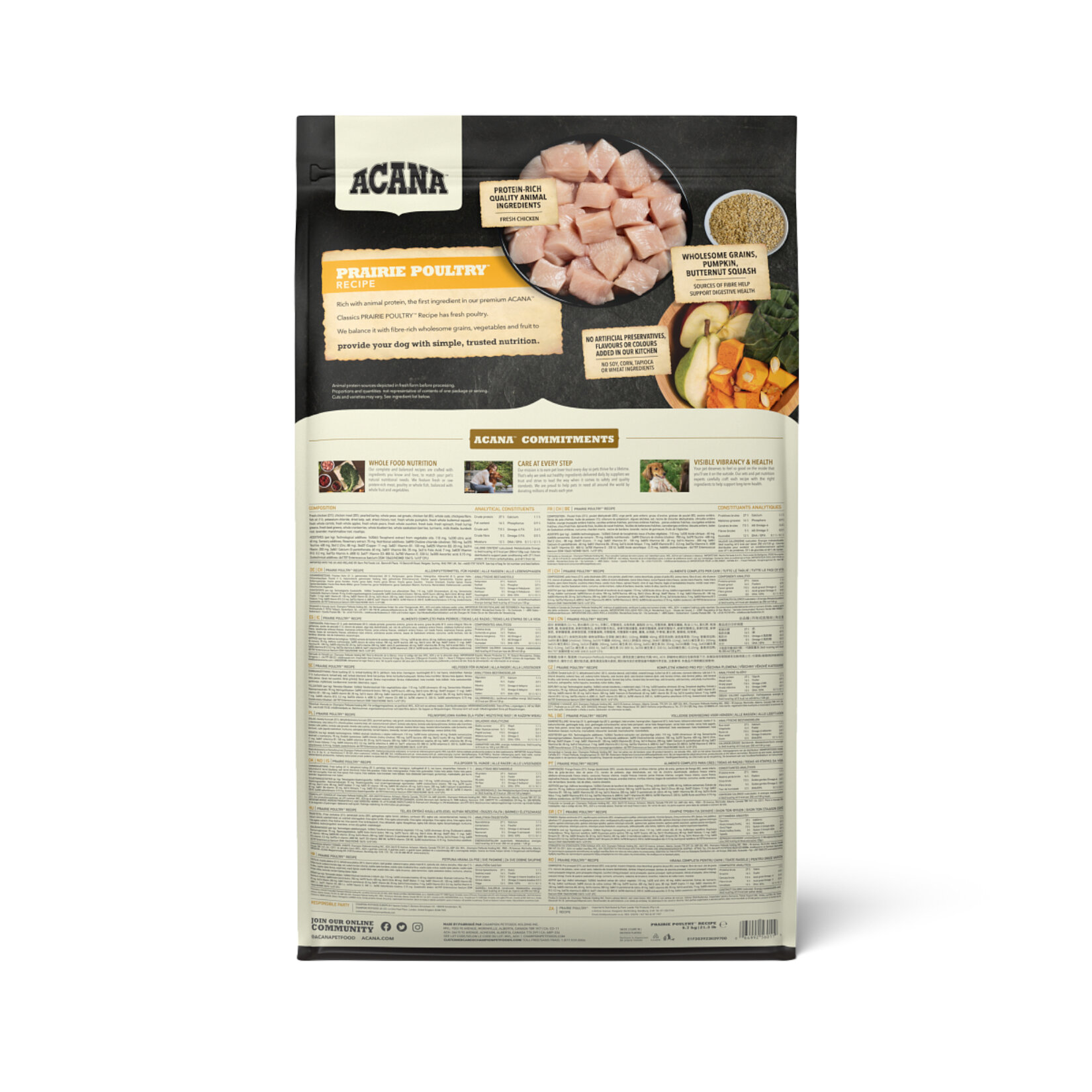 Acana Classics Prairie Poultry Köpek Maması 9.7 Kg - Görsel 2