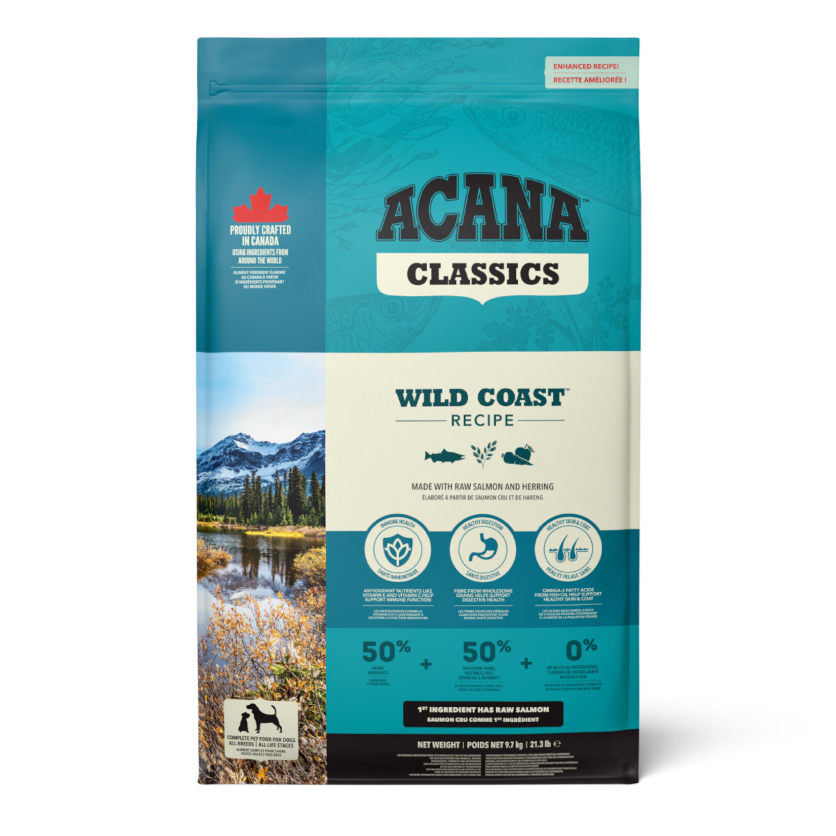 Acana Classics Wild Coast Köpek Maması 9.7 Kg - Görsel 1