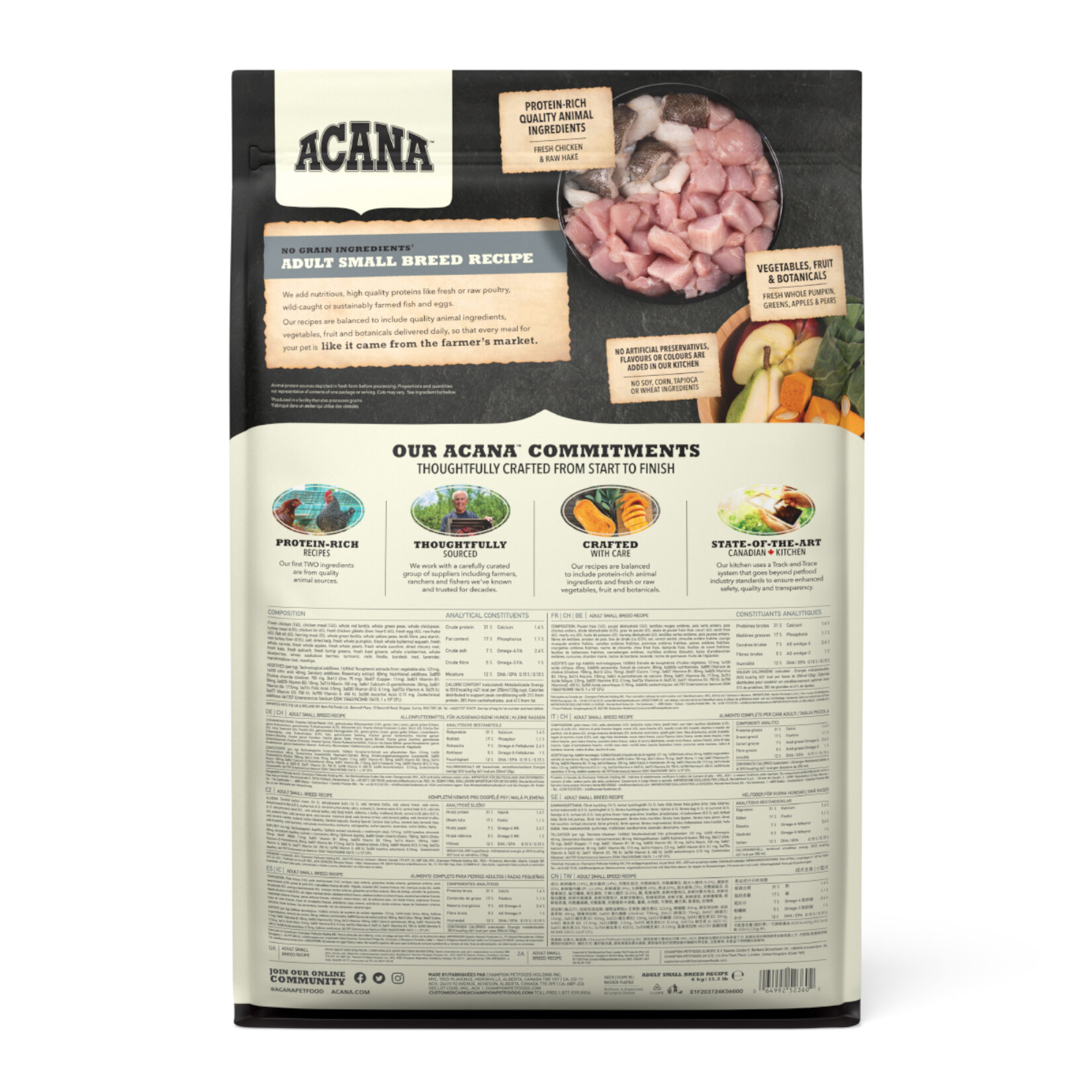 Acana Heritage Adult Small Breed 6 Kg - Görsel 2