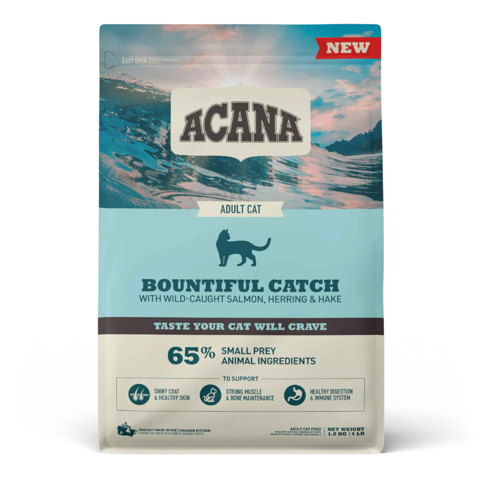 Acana Bountiful Catch Yetişkin Kedi Maması 1.8 Kg