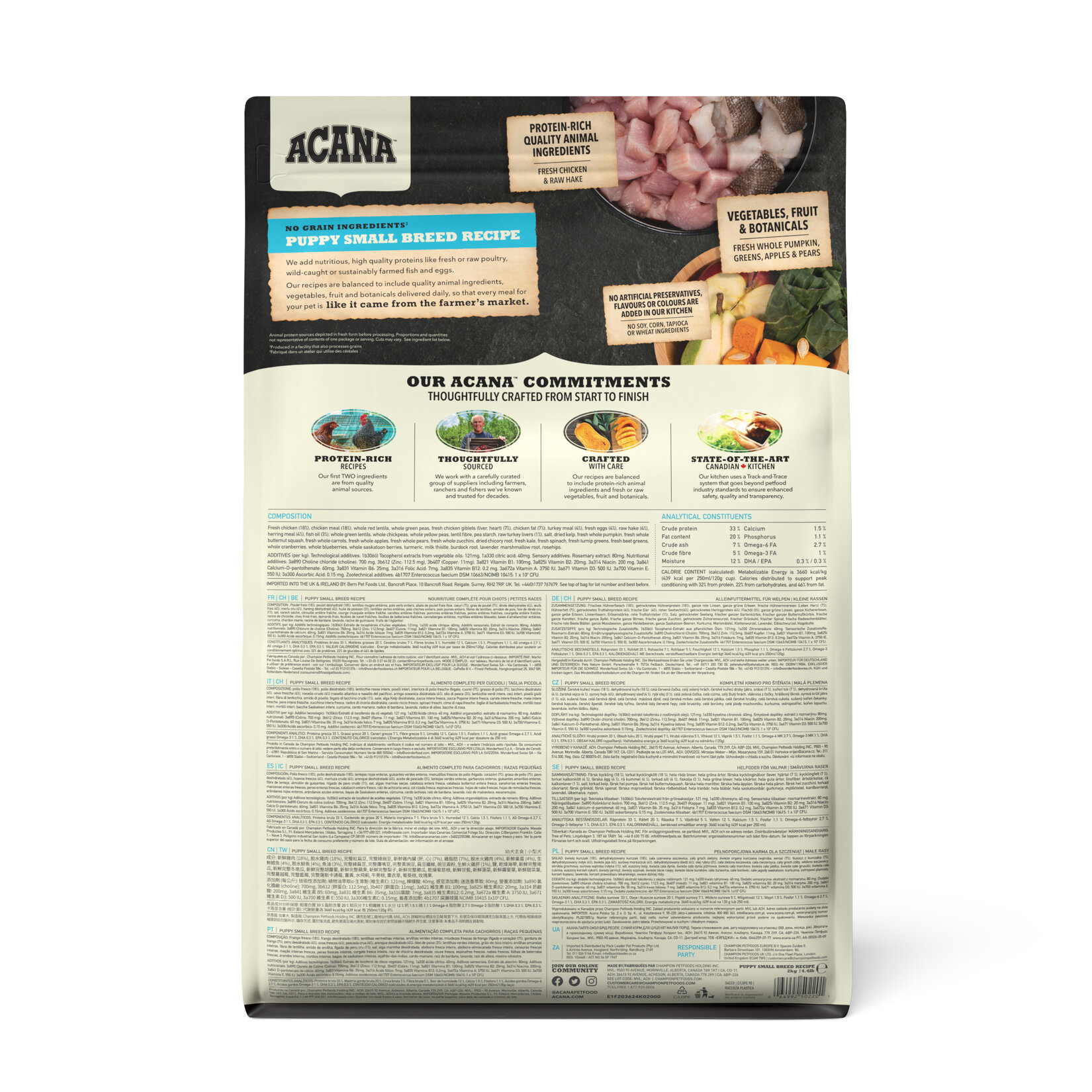 Acana Heritage Puppy Small Breed 2 Kg - Görsel 2
