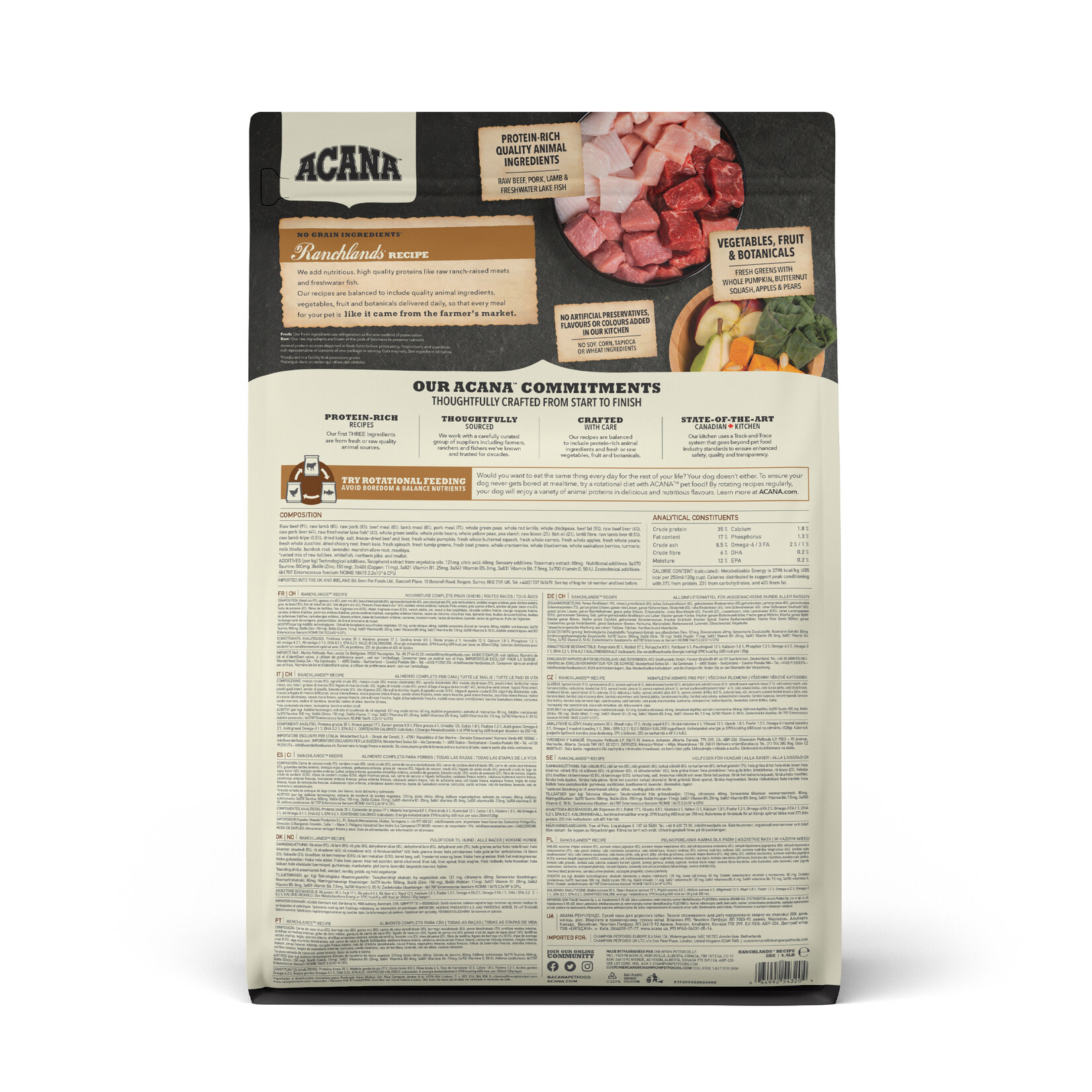 Acana Regionals Ranchlands Köpek Maması 2 Kg - Görsel 2