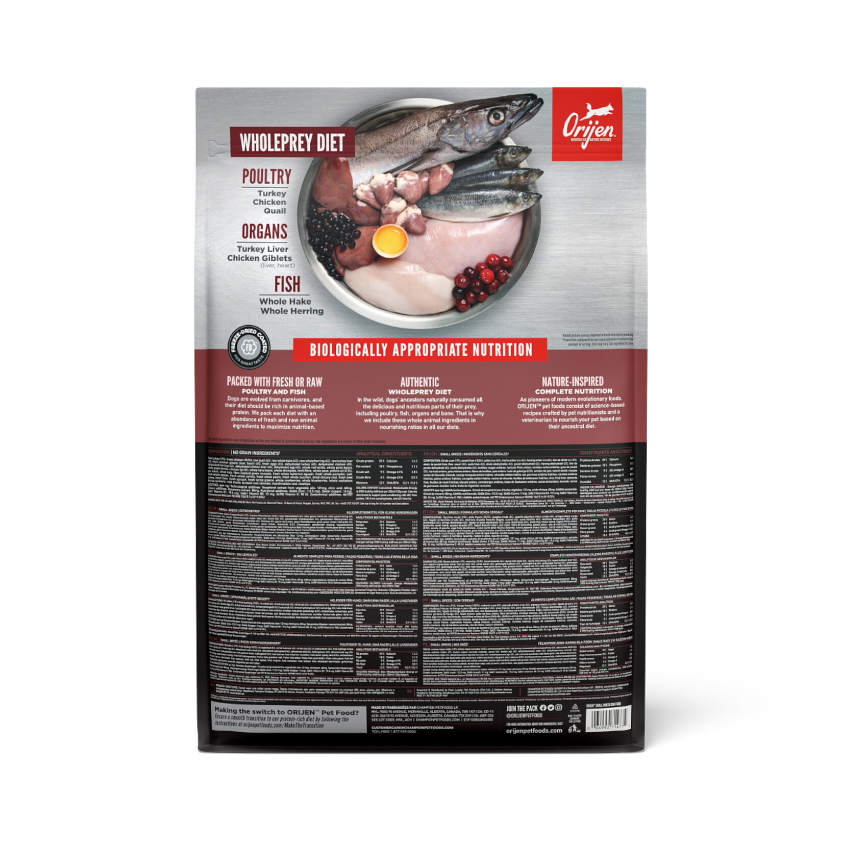 Orijen Small Breed Puppy Adult Köpek Maması 4.5 Kg - Görsel 2