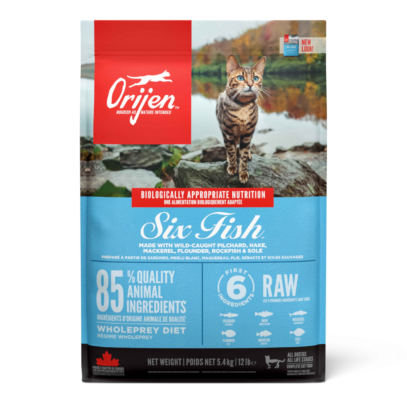 Orijen Six Fish Kedi Maması 5.4 Kg - Görsel 1