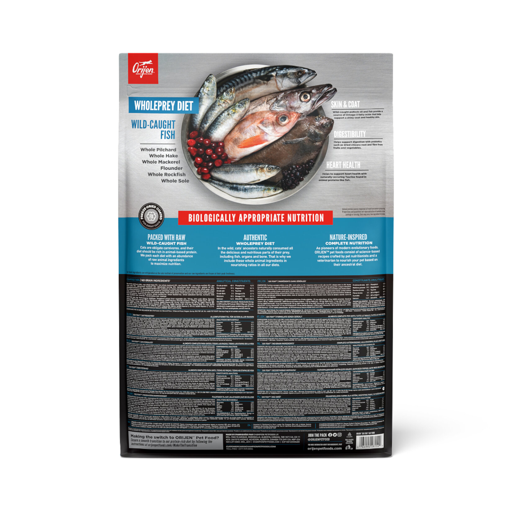 Orijen Six Fish Kedi Maması 5.4 Kg - Görsel 2