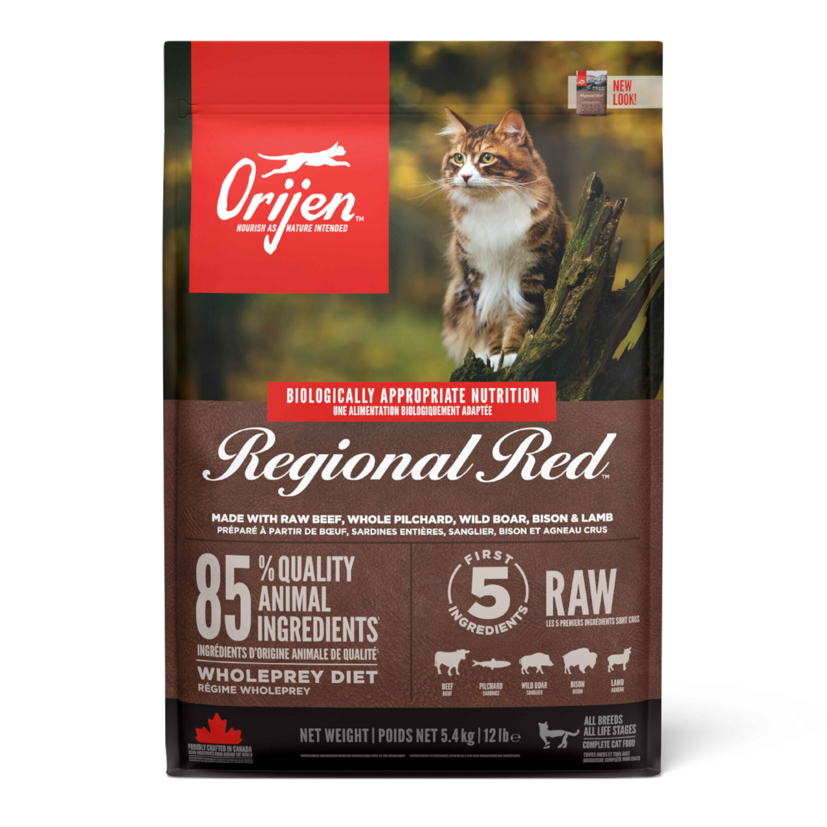 Orijen Regional Red Kedi Maması 5.4 Kg - Görsel 1