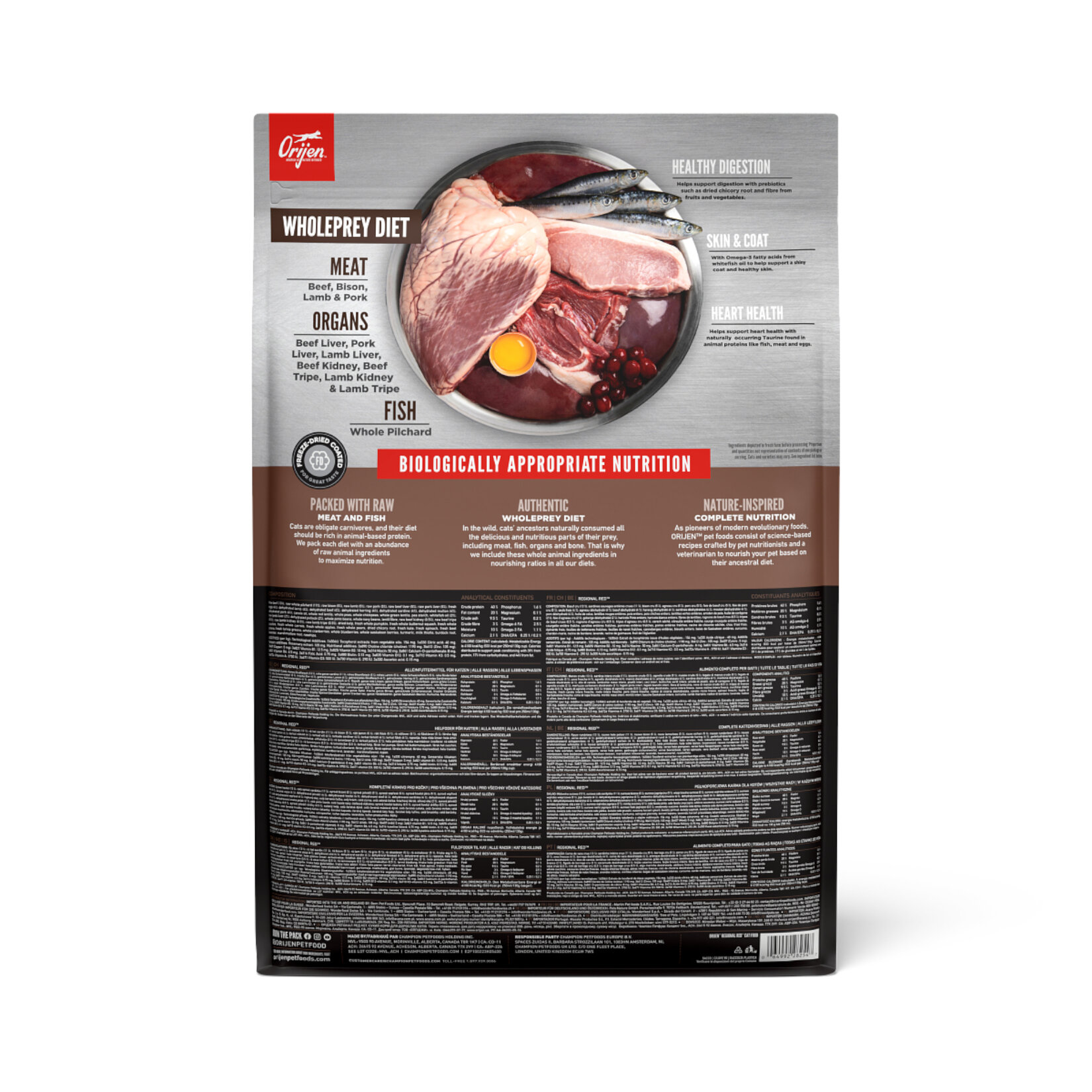 Orijen Regional Red Kedi Maması 5.4 Kg - Görsel 2