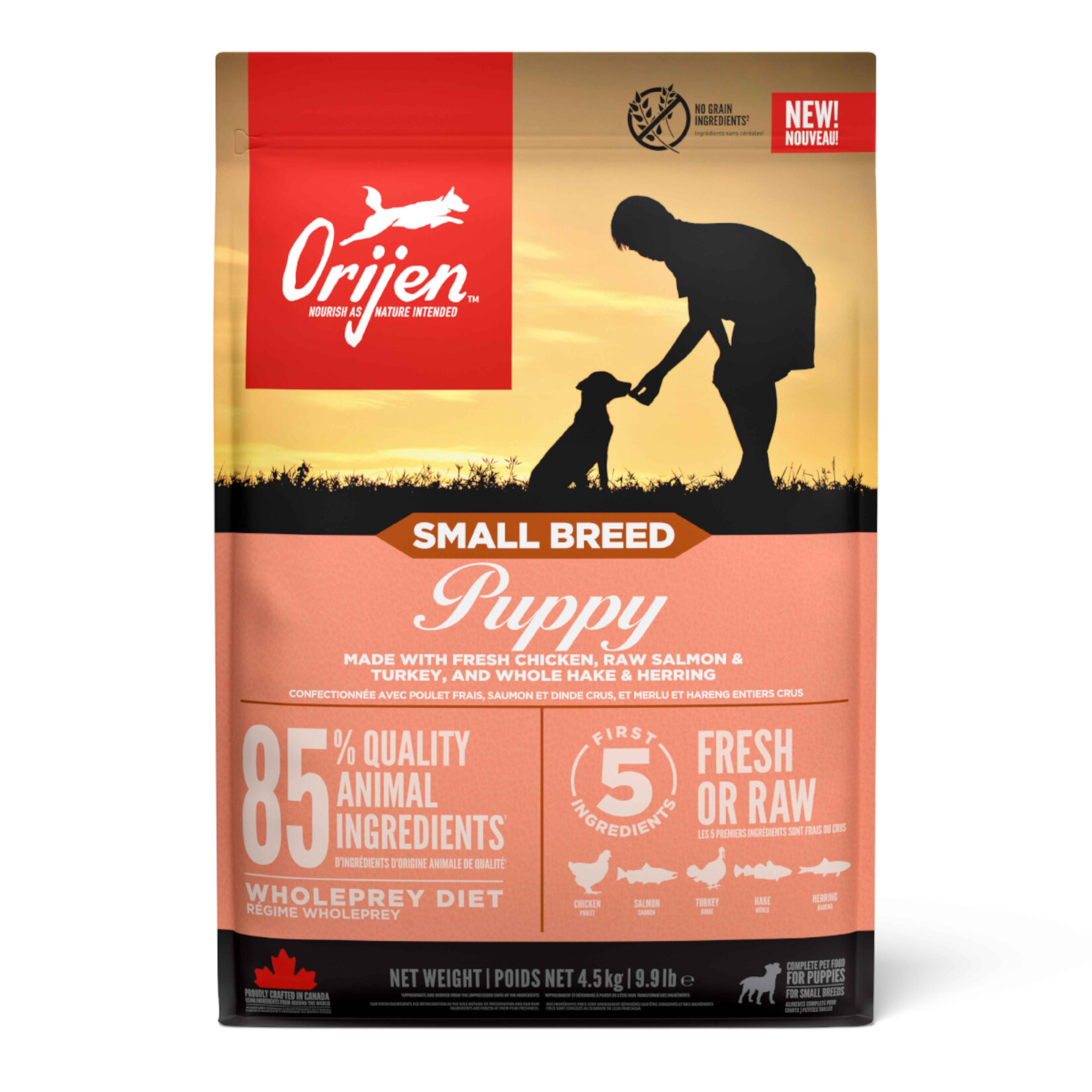 Orijen Puppy Small Breed Dog Food 4.5 Kg - Görsel 1