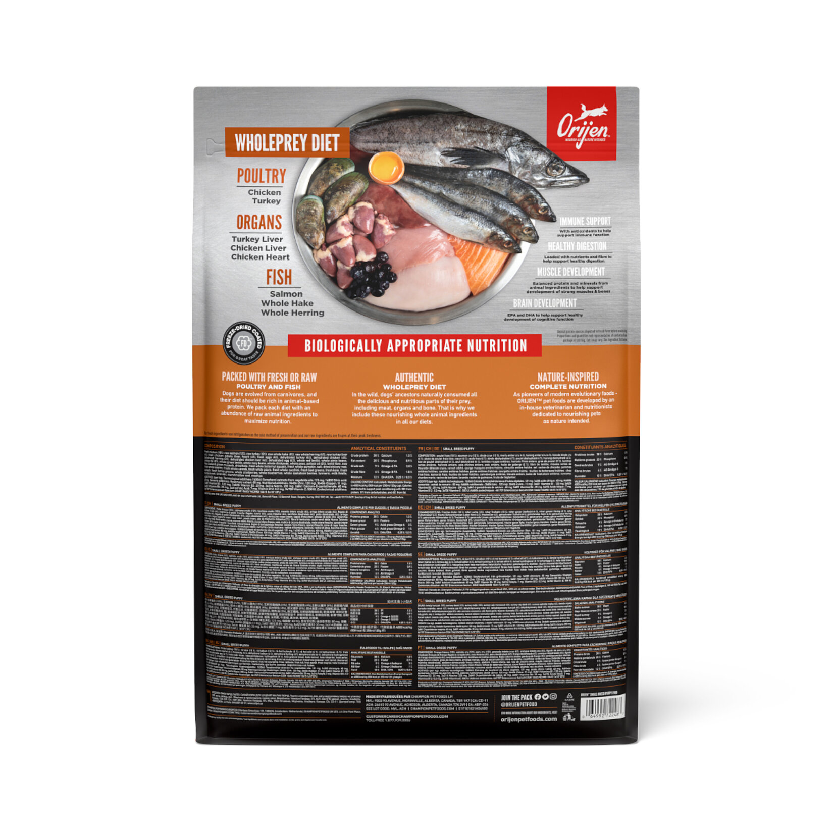 Orijen Puppy Small Breed Dog Food 4.5 Kg - Görsel 2