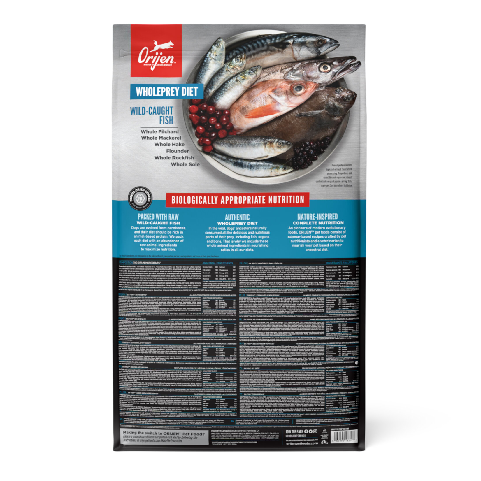 Orijen Six Fish Köpek Maması 11.4 Kg - Görsel 2