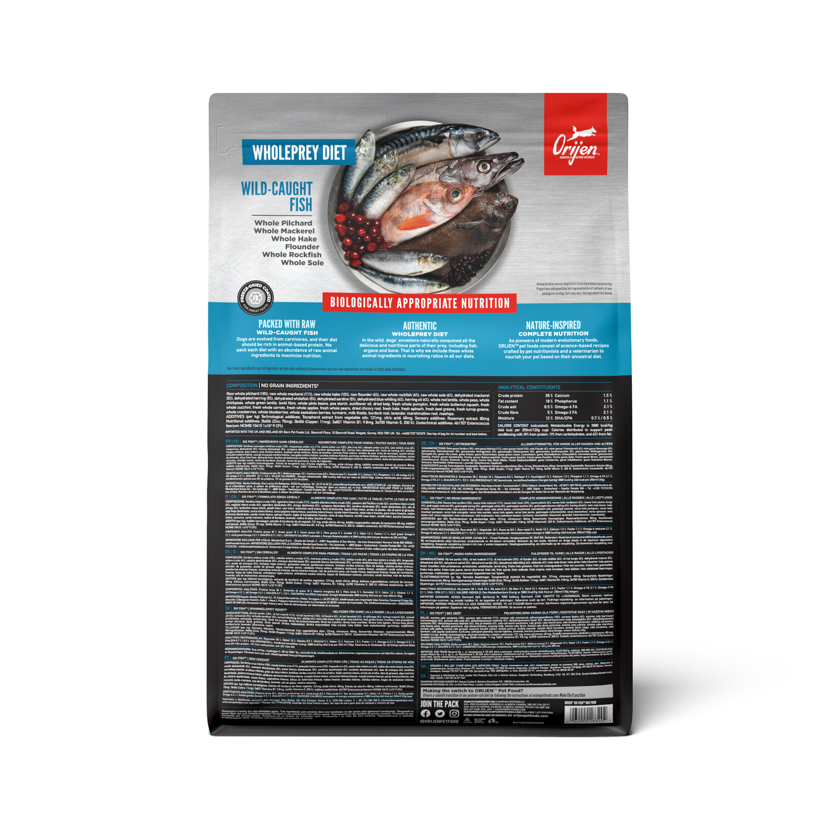 Orijen Six Fish Köpek Maması 2 Kg - Görsel 2