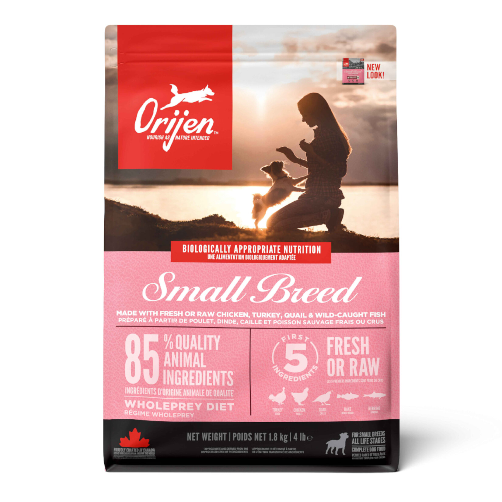 Orijen Small Breed Puppy & Adult Köpek Maması 1.8 Kg - Görsel 1