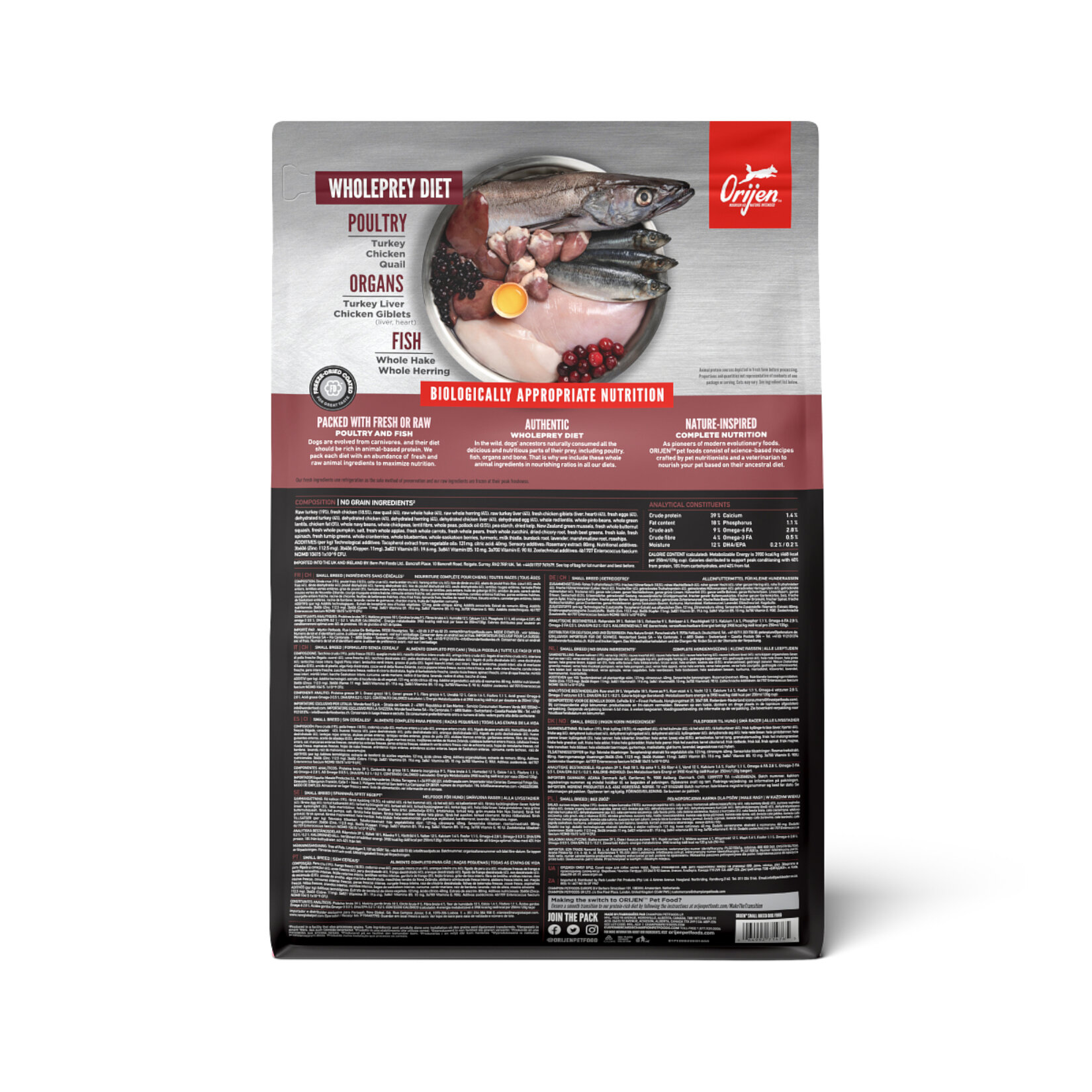 Orijen Small Breed Puppy & Adult Köpek Maması 1.8 Kg - Görsel 2