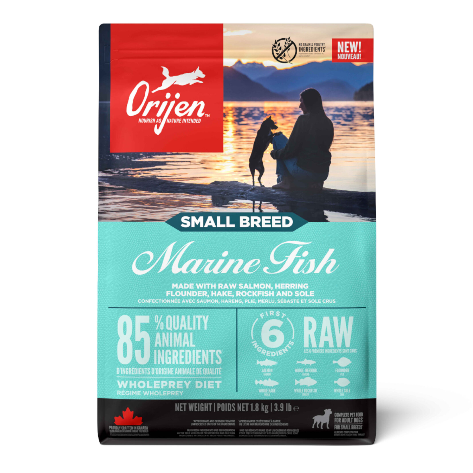 Orijen Small Breed Marine Fish 1.8 Kg - Görsel 1