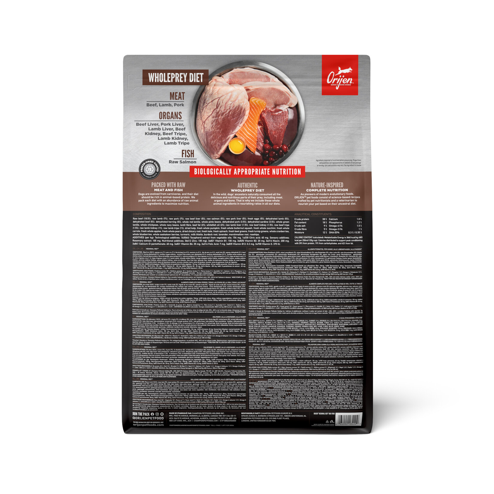 Orijen Regional Red Köpek Maması 2 Kg - Görsel 2