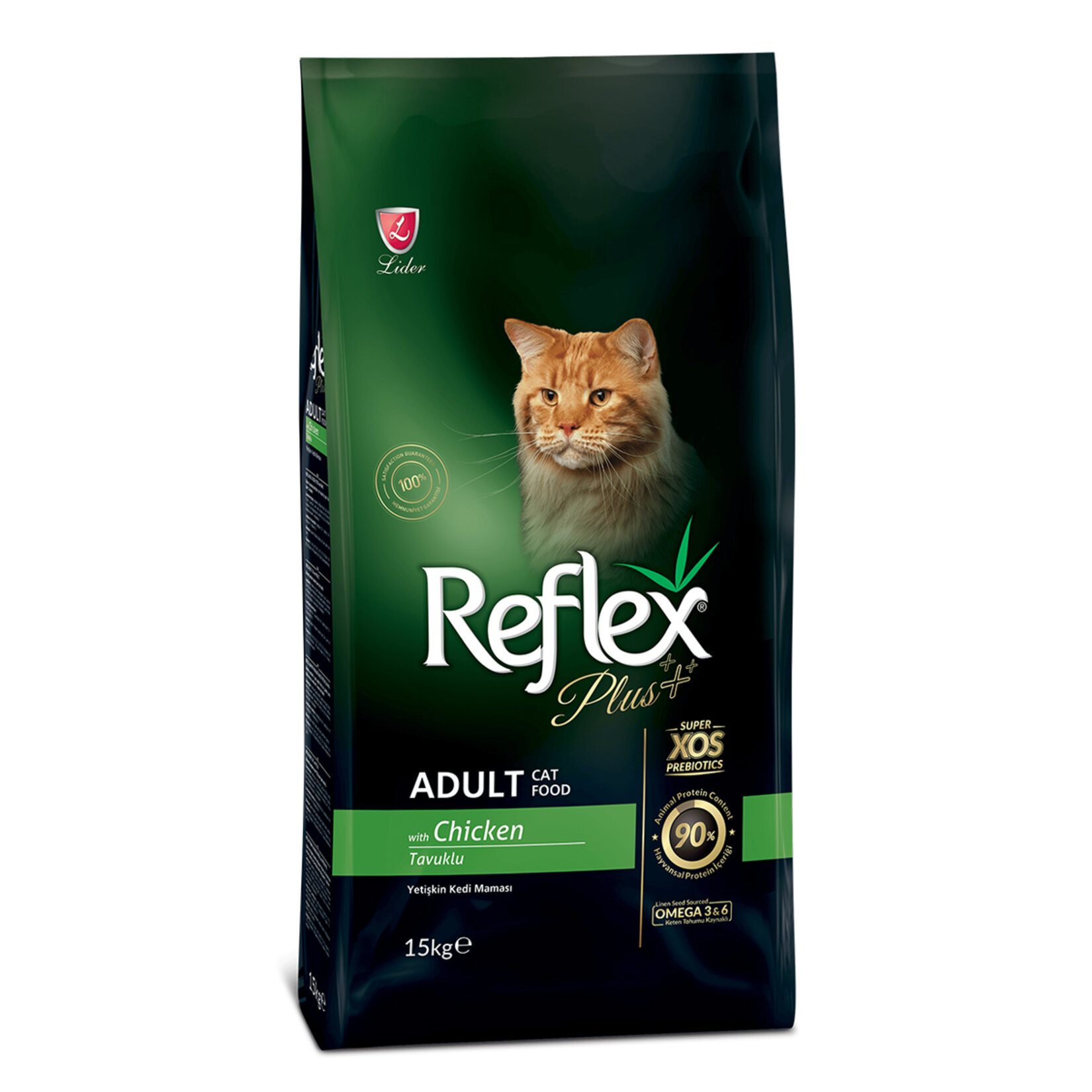 Reflex Plus Tavuklu Yetişkin Kedi Maması 15 Kg
