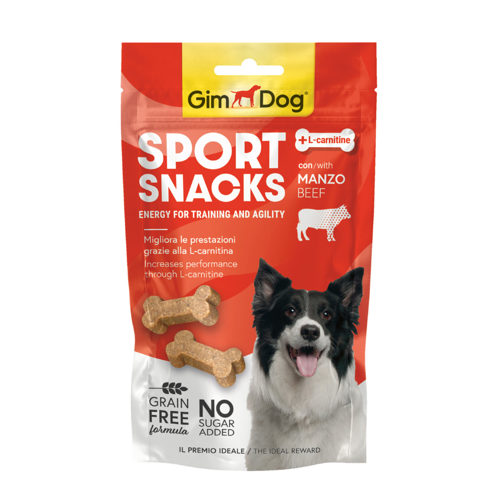 Gimdog Sportsnacks Beef Sığır Etli Ödül Tablet 60 G
