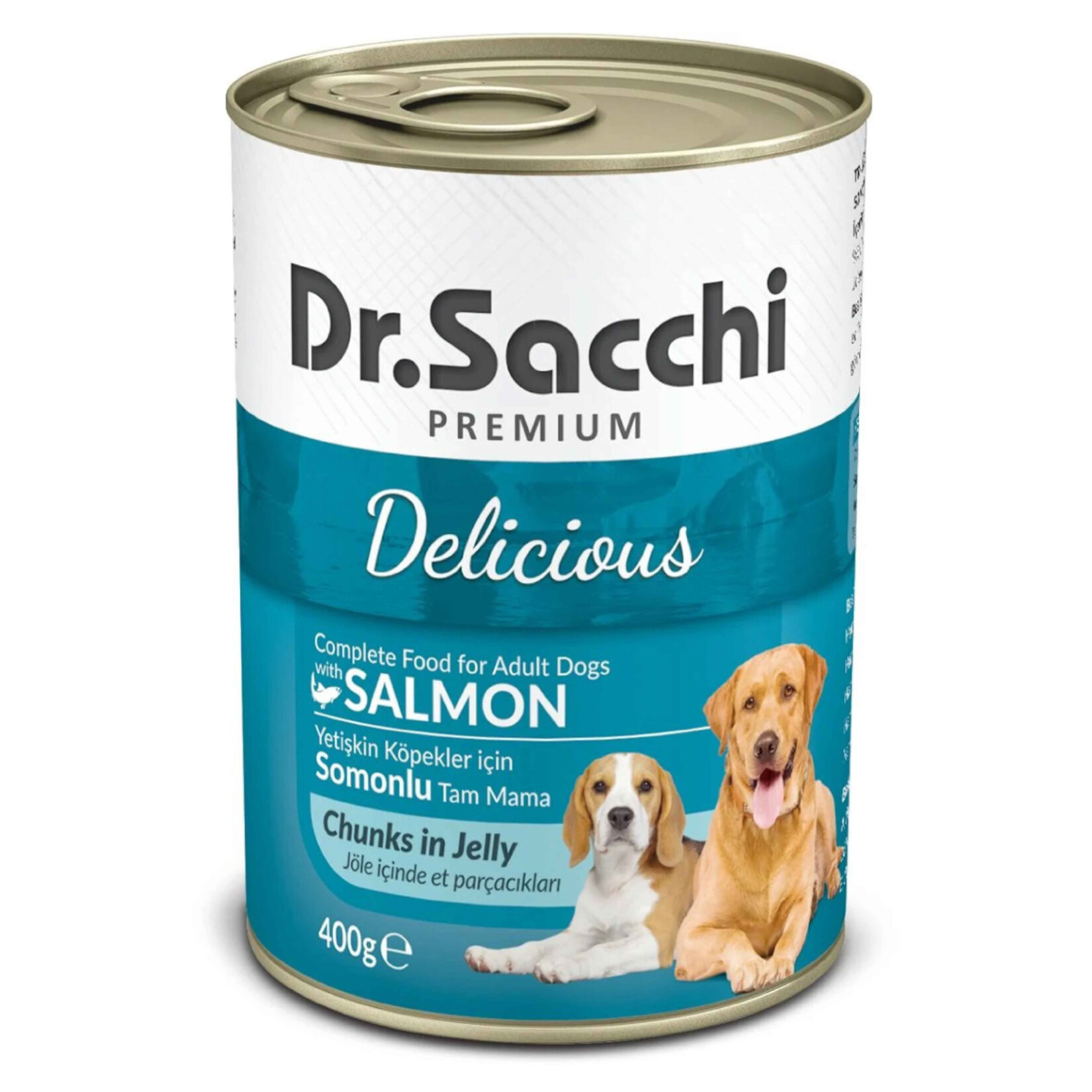 Dr. Sacchi Somonlu Köpek Konserve 400 G
