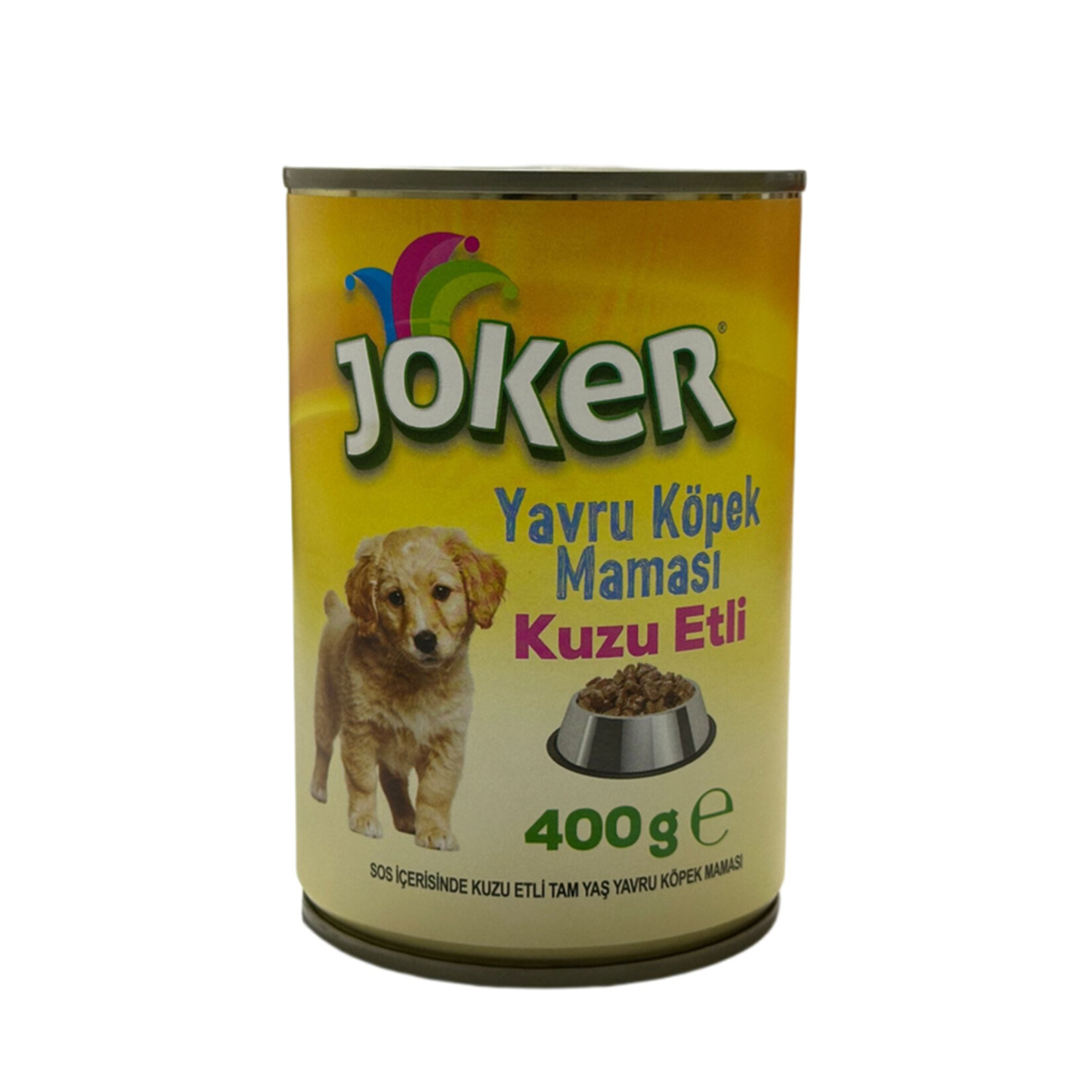 Joker Kuzu Etli Tam Yaş Yavru Köpek Maması 400 G