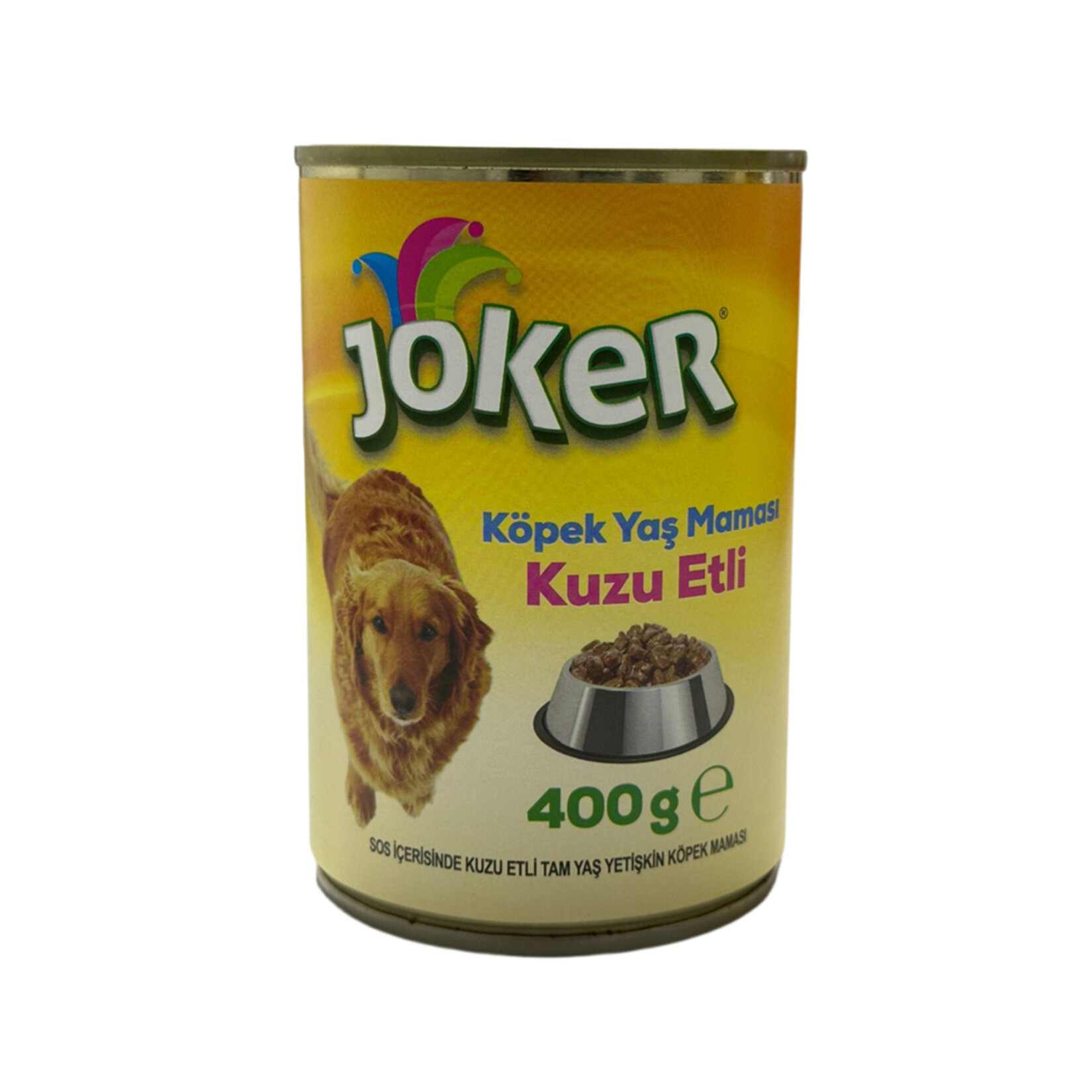 Joker Kuzu Etli Tam Yaş Yetişkin Köpek Maması 400 G