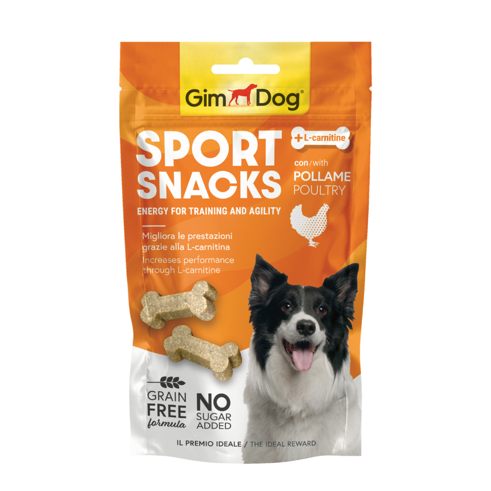 Gimdog Sportsnacks Tavuk Carnitinli Ödül Tableti 60 G