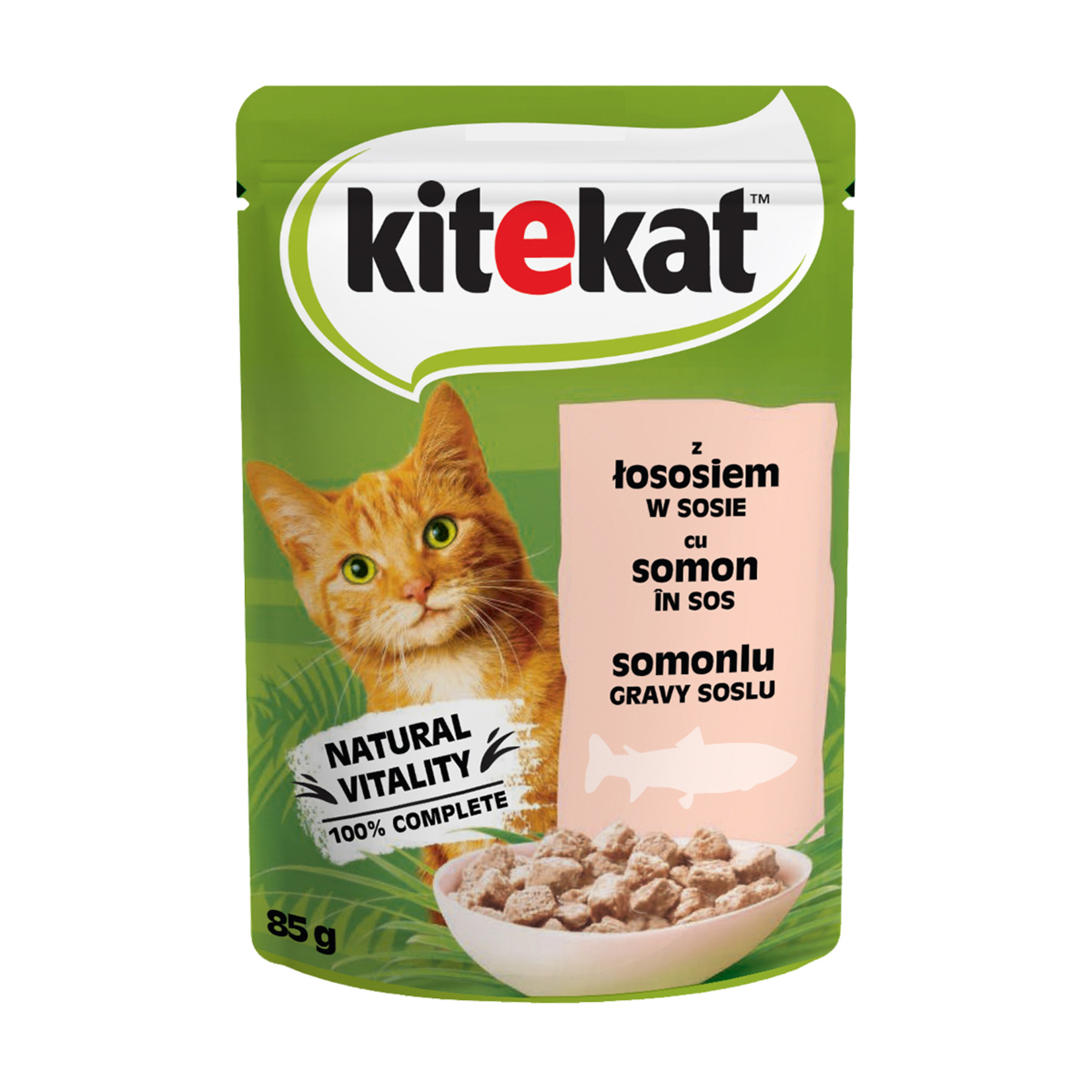 Kitekat Somonlu Yaş Kedi Maması 85 G