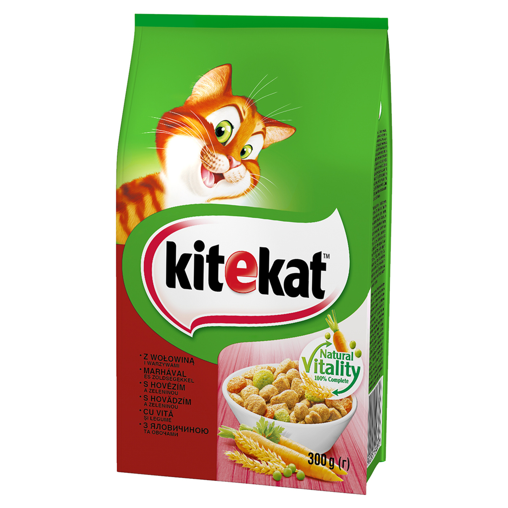 Kitekat Sığırlı Sebzeli Kuru Kedi Maması 300 G