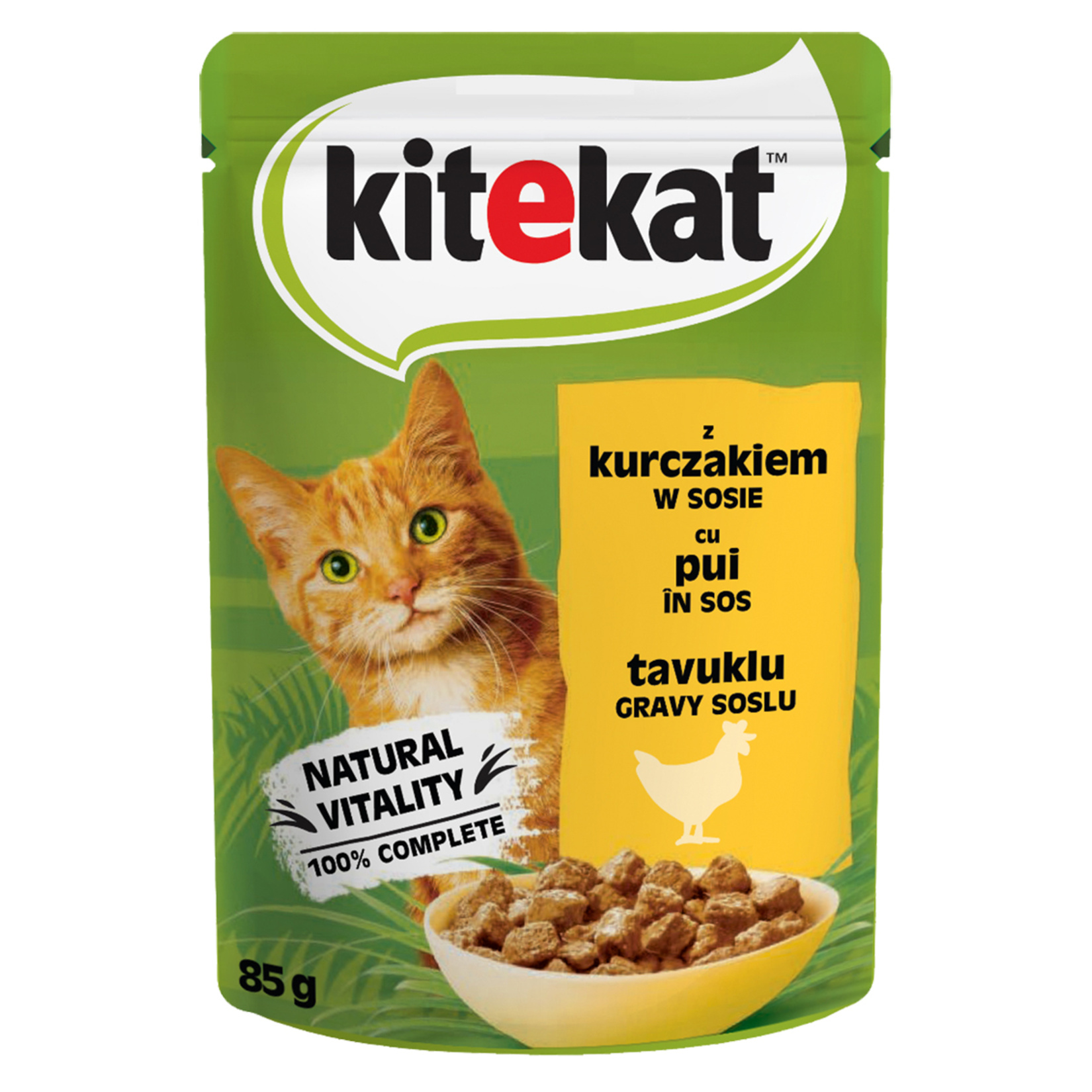 Kitekat Tavuklu Yaş Kedi Maması 85 G