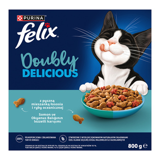 Felix Doubly Delicious Çifte Lezzet Balıklı 800 G