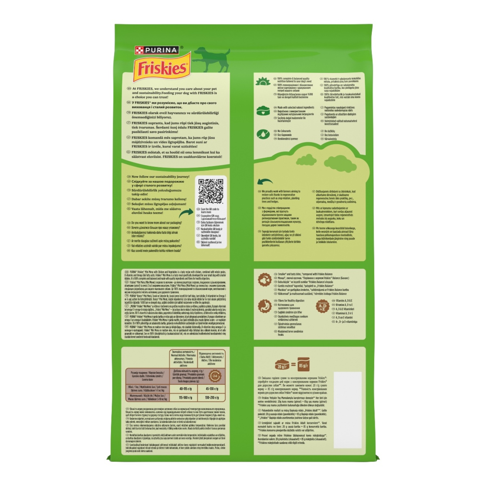 Purina Friskies Tavuklu Sebzeli Kuru Köpek Maması 1.5 Kg - Görsel 2
