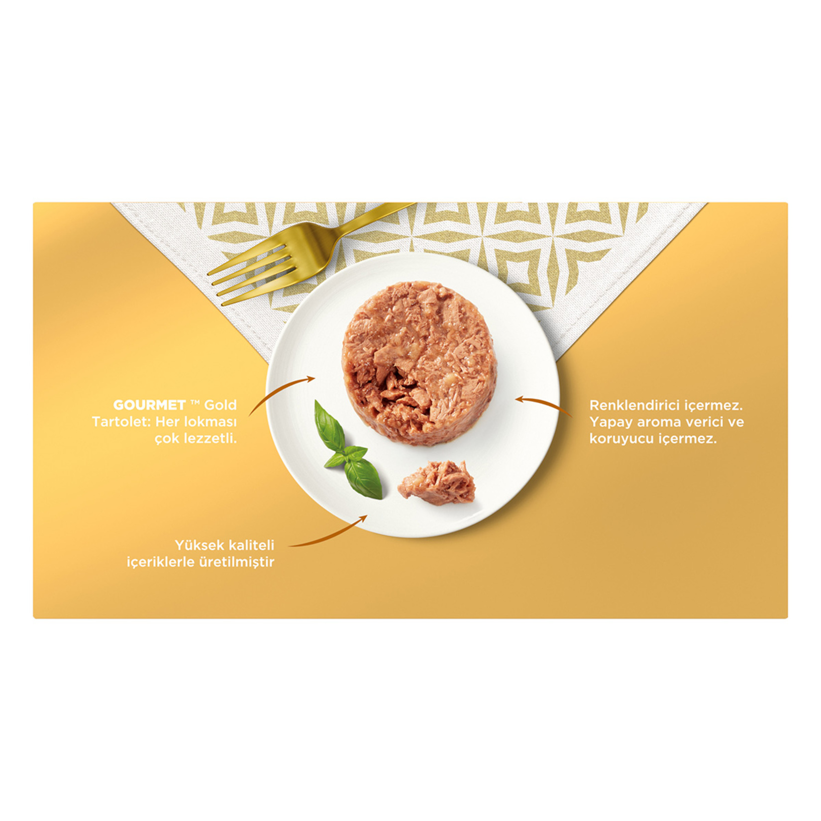 Gourmet Gold Tartolet Sığır Etli Tavuklu 4 x 85 G - Görsel 2