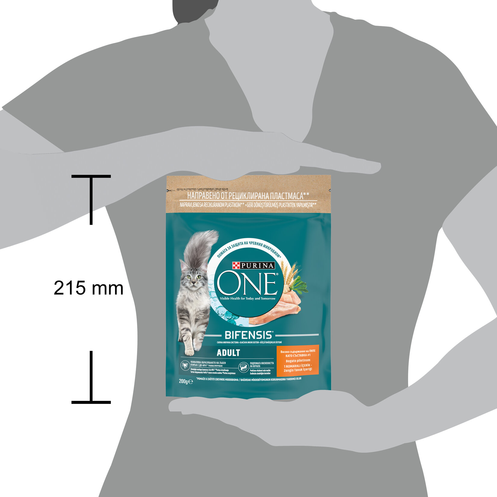 Purina One Yetişkin Kediler İçin Tavuklu 200 G - Görsel 3