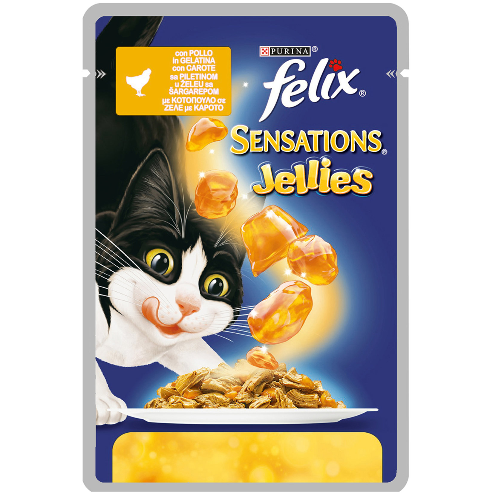 Felıx Sensatıons Tavuklu&havuçlu 100 G