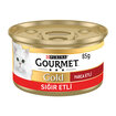 Gourmet Gold Soslu Sığır Etli Yaş Kedi Maması Konserve 85 G - Görsel 2